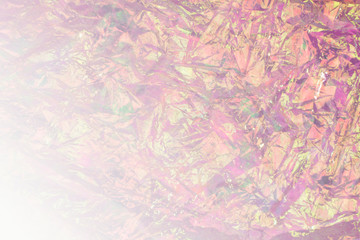 Fototapeta na wymiar psychedelic transparent wrapping paper background 
