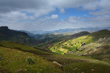 Fototapeta premium bale mountains natinalpark in southern ethiopia