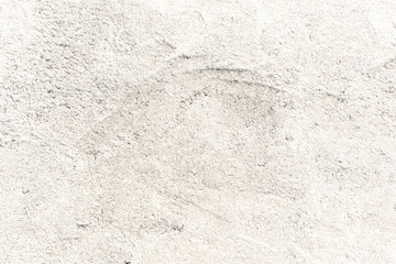 Blank concrete white rough wall for background. Beautiful white wall with cracks and dirty.