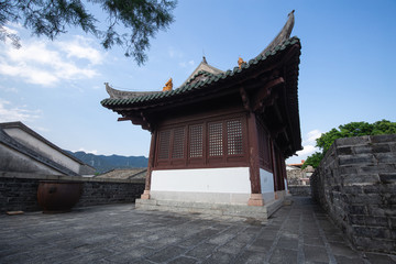 Fototapeta premium old temple in shenzhen china