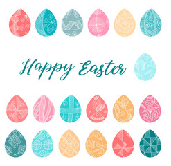vector composition for the Easter holiday.