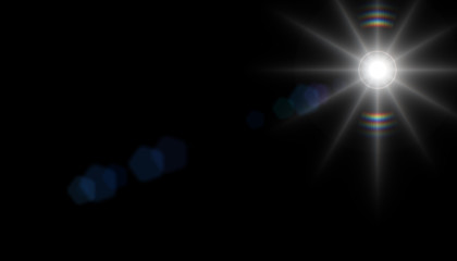 Overlays, overlay, light transition, effects sunlight, lens flare, light leaks. High-quality stock image of sun rays light effects, overlays or flare glow isolated on black background for design