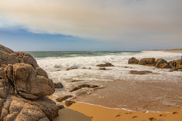 Pristine beaches and the rugged coastline of Yorke Peninsula, located west of Adelaide in South Australia