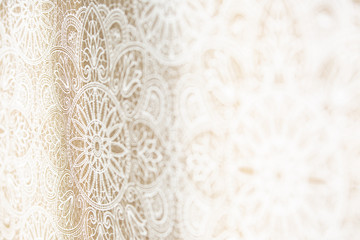beautiful pattern of curtain