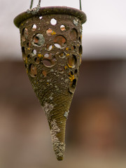 old clay light lamps