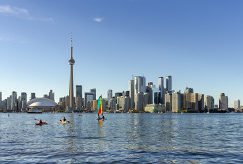 Toronto Skyline in a Sunny Day