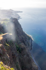 View Cabo Girao funchal coastline of madeira portugal
