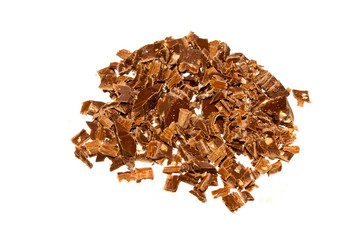 chocolate isolated on white background