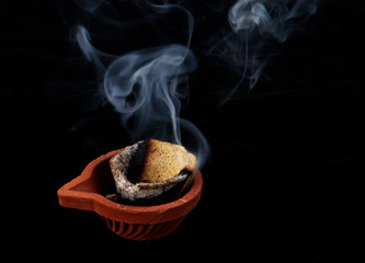 Benzoin or benjamin is a balsamic resin obtained from the bark of several species of trees in the genus Styrax. It is used in perfumes, some kinds of incense,as a flavoring, and medicine.