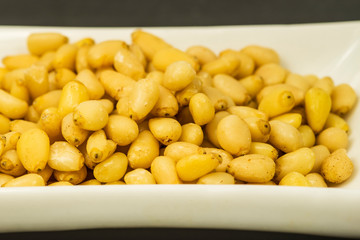 nuts of a Siberian cedar