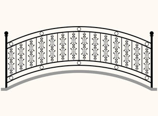 Arch Bridge Railing