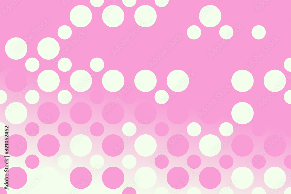 Poster gradient abstract dot pattern background - geometric vector design