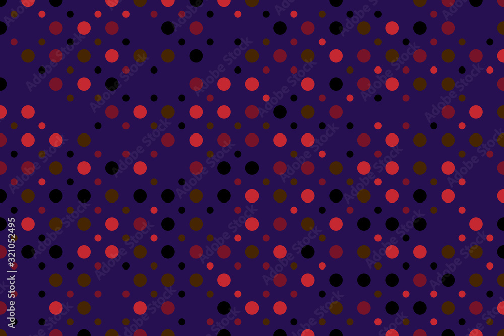 Poster geometrical dot pattern background - colorful abstract vector design