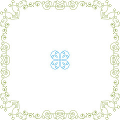 Obraz premium Frame Border Design