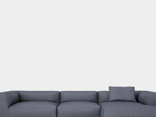 large luxury modern minimal bright interiors room mockup illustration 3D rendering