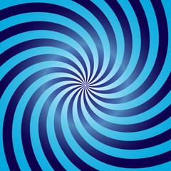 An abstract cool tone twirl burst shape background image.