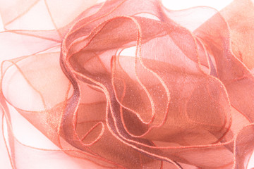 sheer colored ribbon, digital generated background 