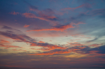 Gili Trawangan. Sunset in Indonesia