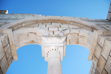 Fototapeta premium The First Bulgarian Kingdom, the capital Pliska