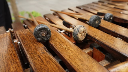 Marimba de madera 