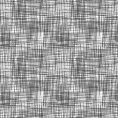 Seamless striped pattern in retro colors. Natural linen texture for printing on fabric. black and white.