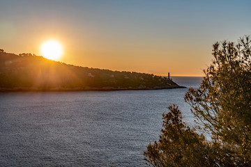 Lever de soleil sur le Cap Ferrat