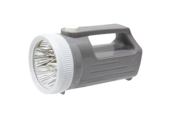 Flashlight isolated white background
