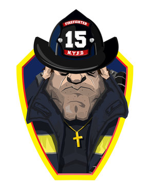 American Heroes New York Fireman