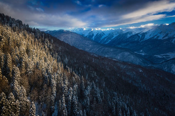 view of mountains