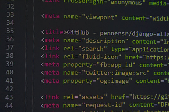 developer software source code screen. programming code. writing script. programmer editing code background