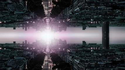 Parallel universe science theory