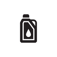 jerry can oil icon vector logo template EPS 10