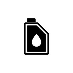 jerry can oil icon vector logo template EPS 10