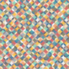 Color Geometric  Background  Seamless  Patterns.