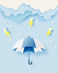 Cute umbrella for monsoon season