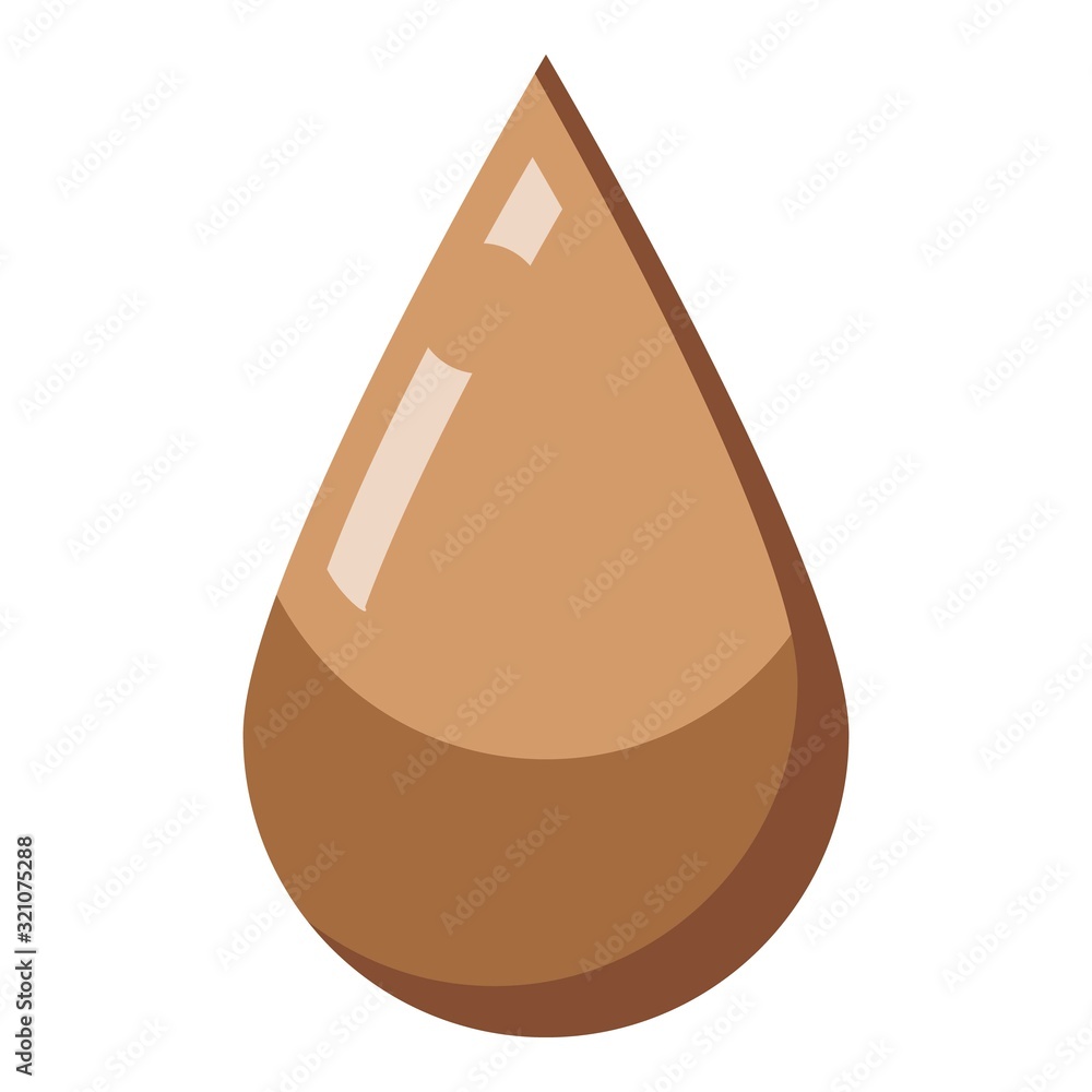 Poster cough syrup drop icon. isometric of cough syrup drop vector icon for web design isolated on white ba