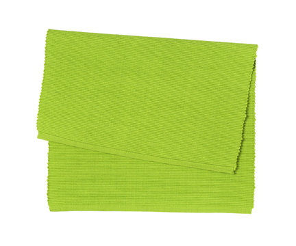 Green Woven Cotton Place Mat