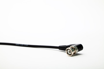 50 ohm coaxial cable terminated with a BNC connector