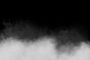 Fototapeta na wymiar Smog clouds. realistic overlay of smog clouds, fog clouds for composition. mask