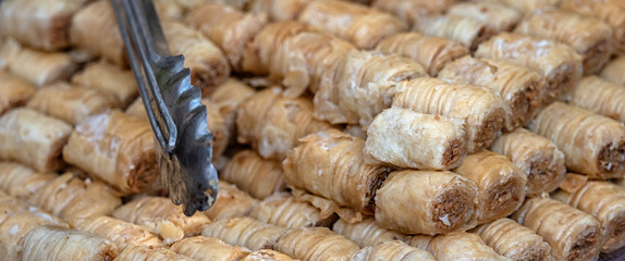 Baklava at a London Food Market