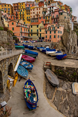 Fototapeta na wymiar Boats on Land Italy