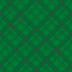 Seamless pattern in stylish dark green colors for plaid, fabric, textile, clothes, tablecloth and other things. Vector image. 2