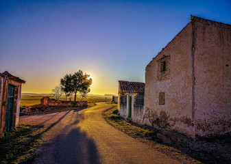 Atardecer en el pueblo © JuanDiego