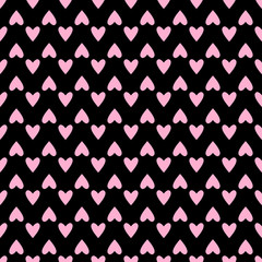 Seamless hearts pattern