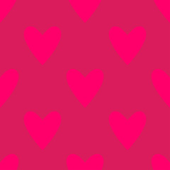 Seamless hearts pattern