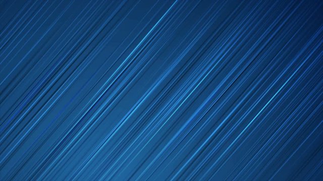 Futuristic technology modern motion design with blue diagonal lines. Abstract geometric background. Seamless looping. Video animation Ultra HD 4K 3840x2160