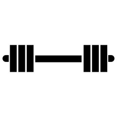 barbell icon vector logo template EPS 10