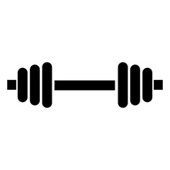 barbell icon vector logo template EPS 10