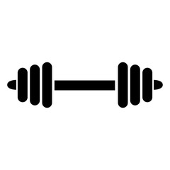 barbell icon vector logo template EPS 10