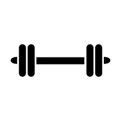 barbell icon vector logo template EPS 10